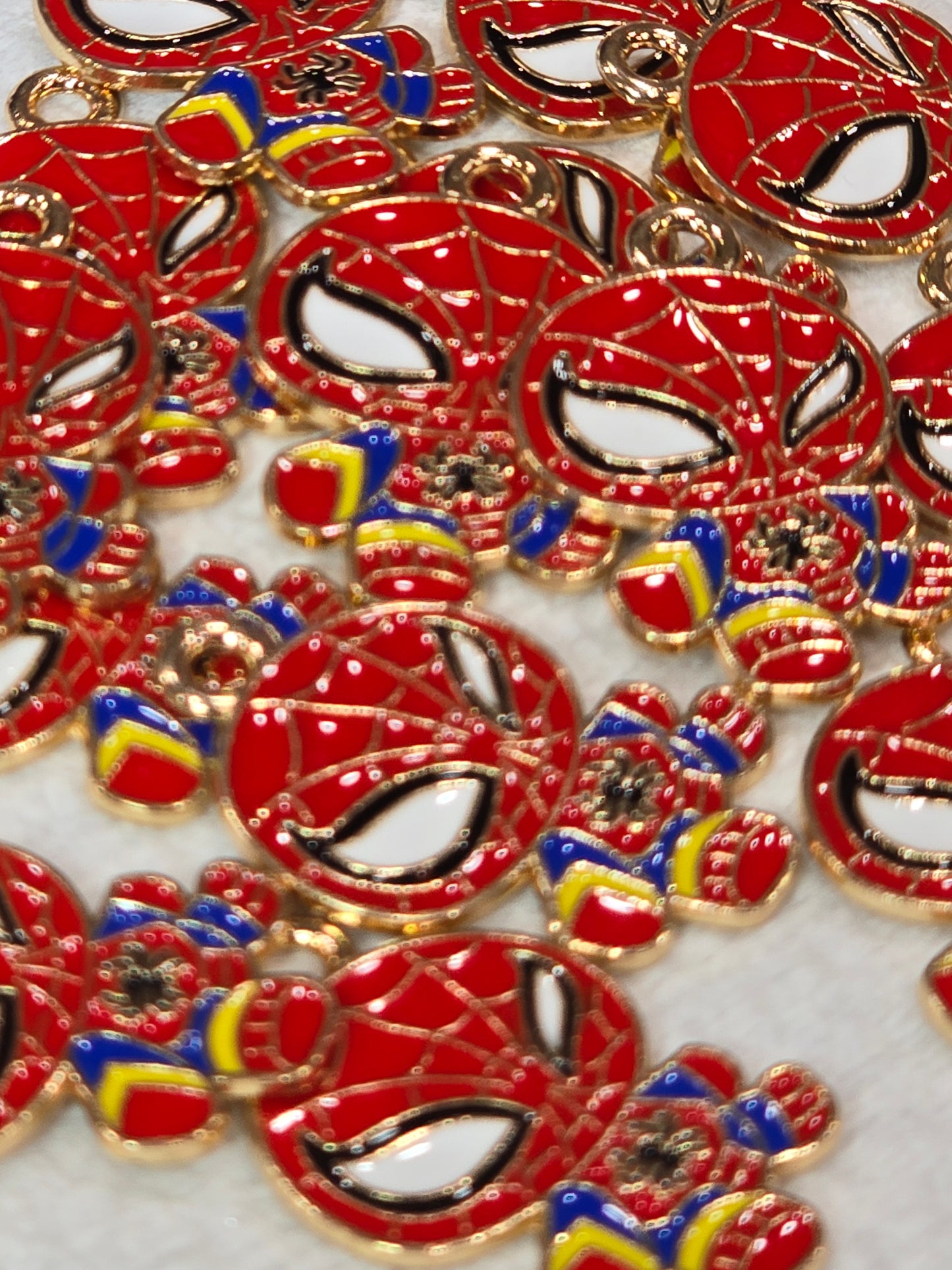 Spider Man- Metal Charm Pendant