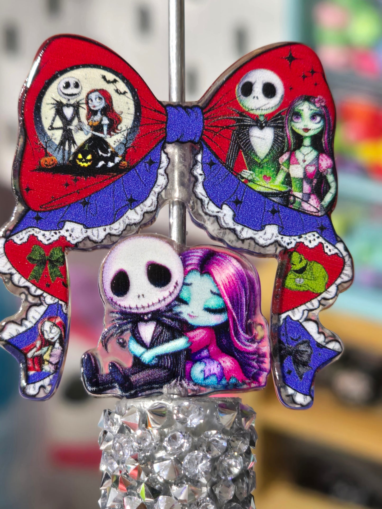 Focal beads- Halloween couple