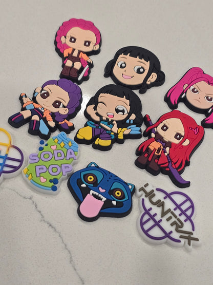 Kpop HUNTRIX bundle croc charms -  $7/10pcs