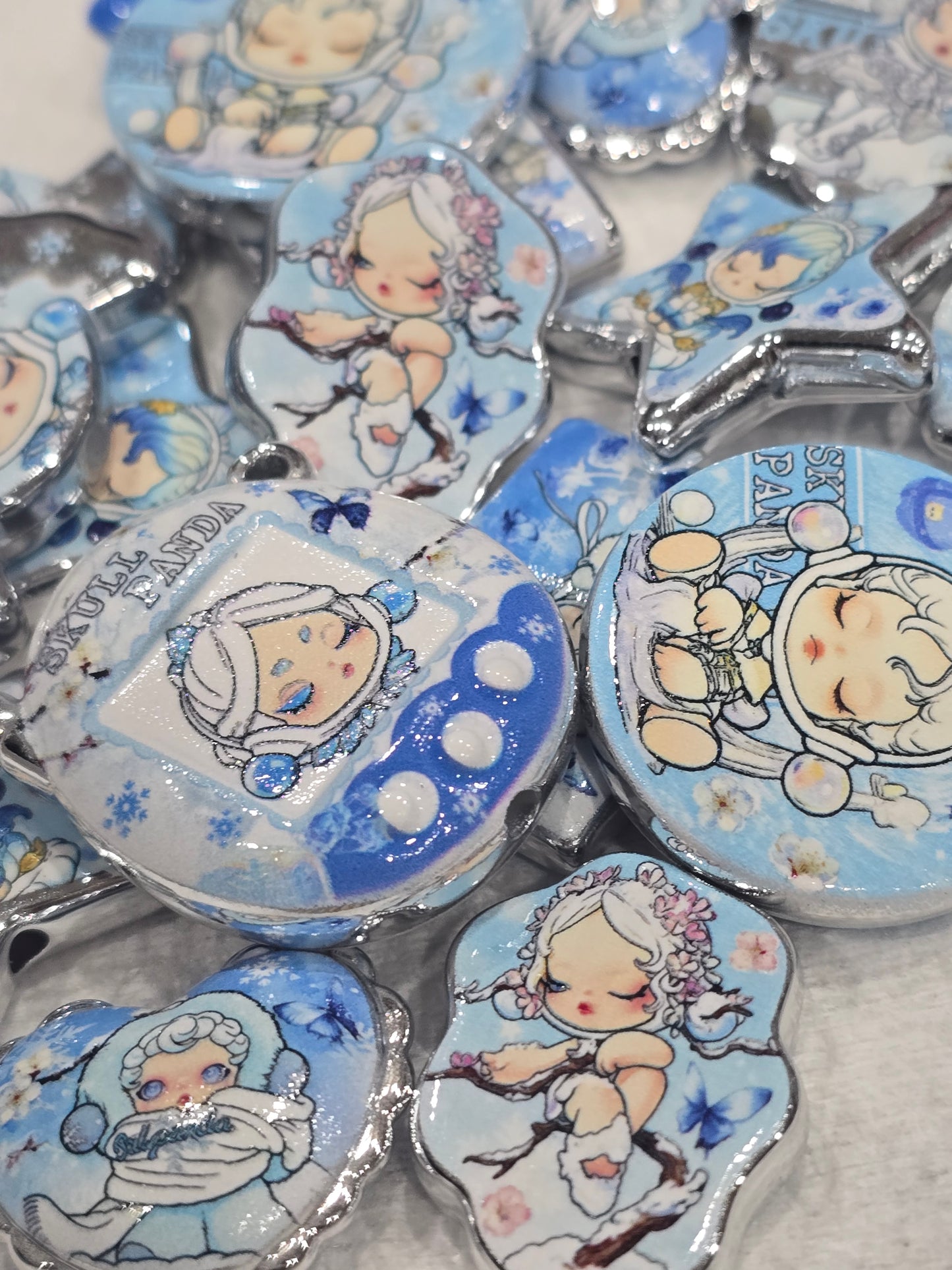SP blue mix beads