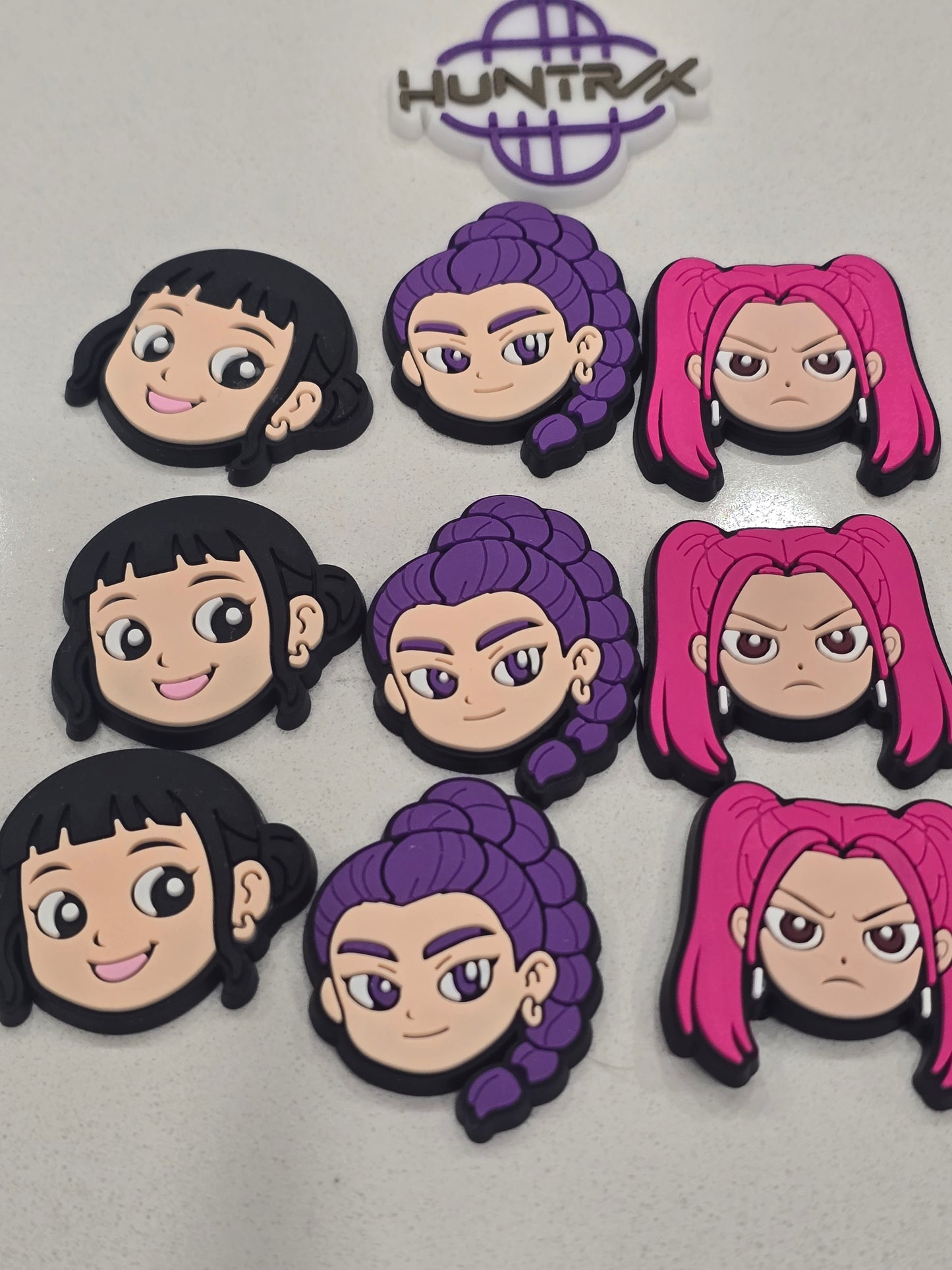 Kpop Mira,zoey and rumi huntrix croc charms -  $7/10pcs