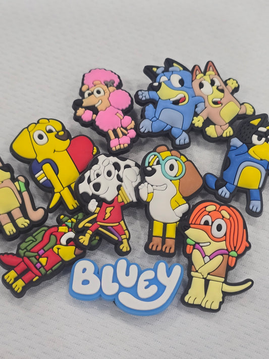 Bluey Croc Charms bundle