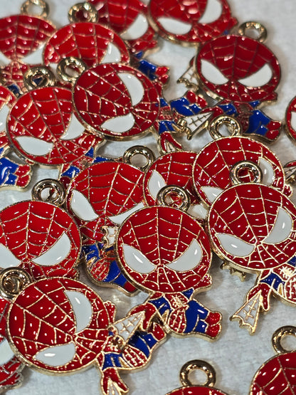 Spider Man Style 002- Metal Charm Pendant