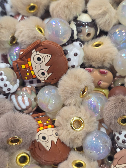 Brown Mix beads and focals