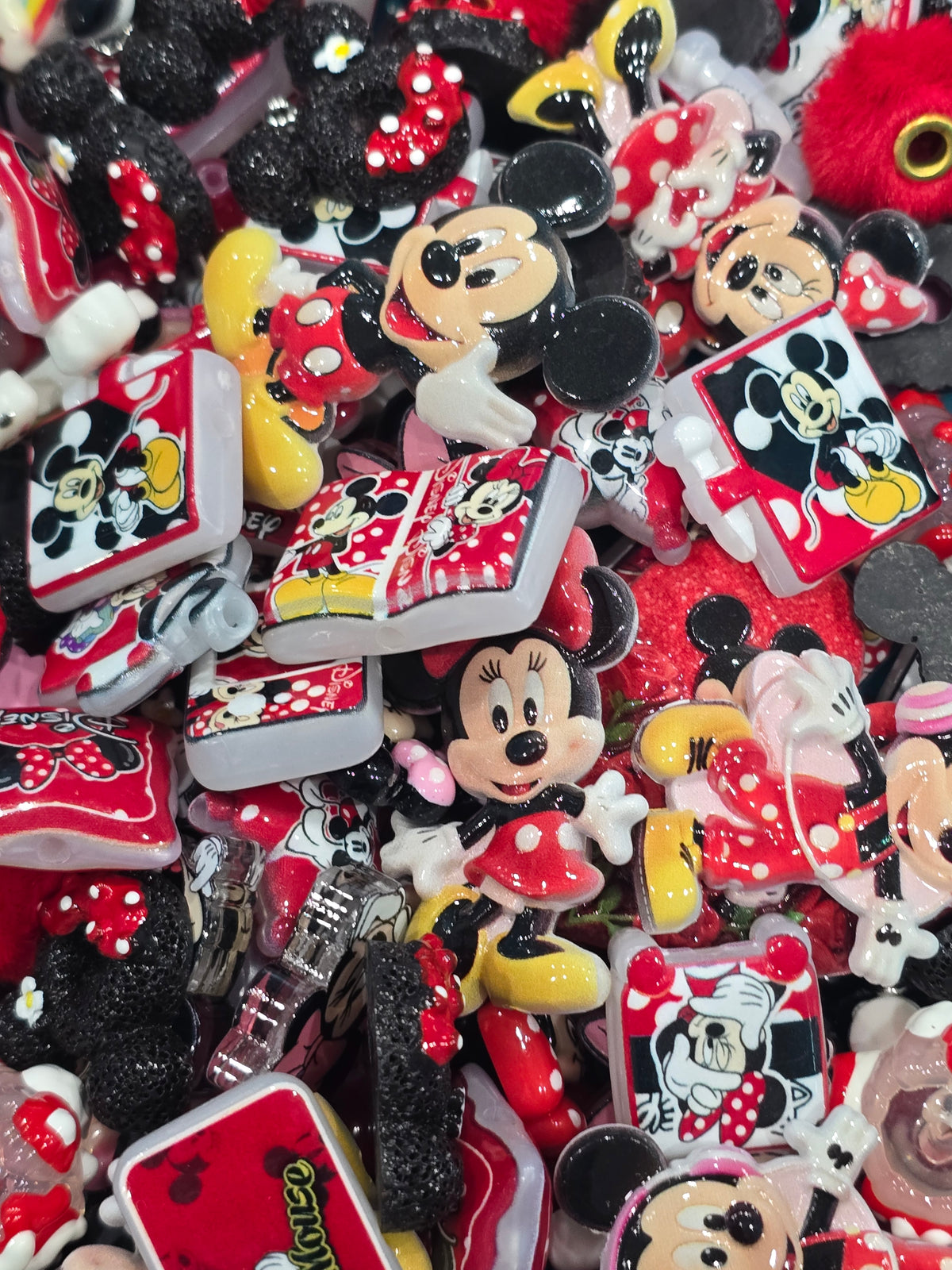 Character Theme Mix Beads- Mouse
