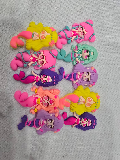 Mermaids croc charms -  $7/10pcs
