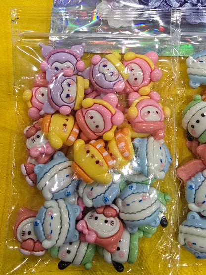 Clearance Charms flat back packs