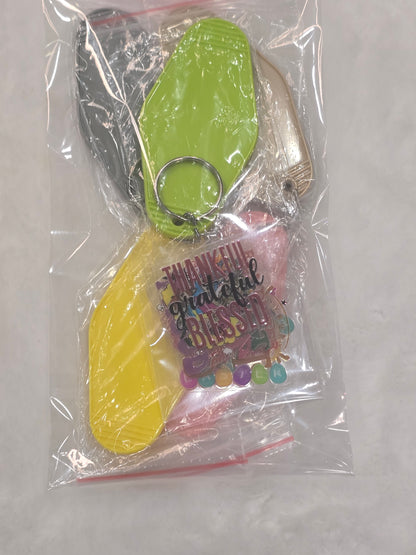 Motel Keychain with decals bundle