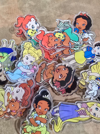 Acrylic Paper Clip Bundle 10pcs/1pack