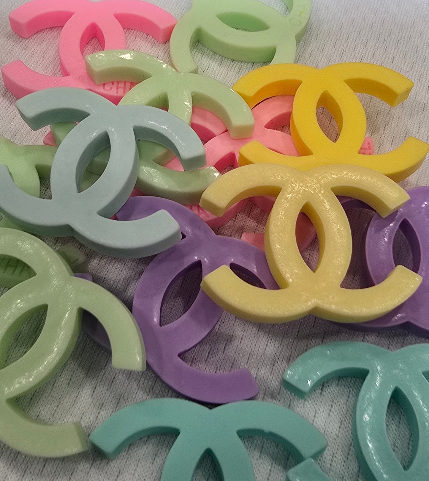 CC Pastel Color Flat back charms