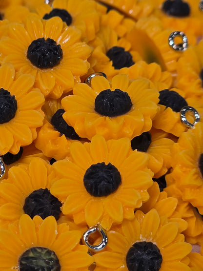 Sunflower- 3D Acrylic Pendant