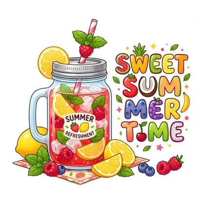 Summer vibes collection -DTF TRANSFER Prints  10 x 10 inches