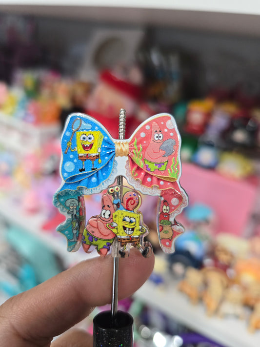 Focal beads- Spongebob
