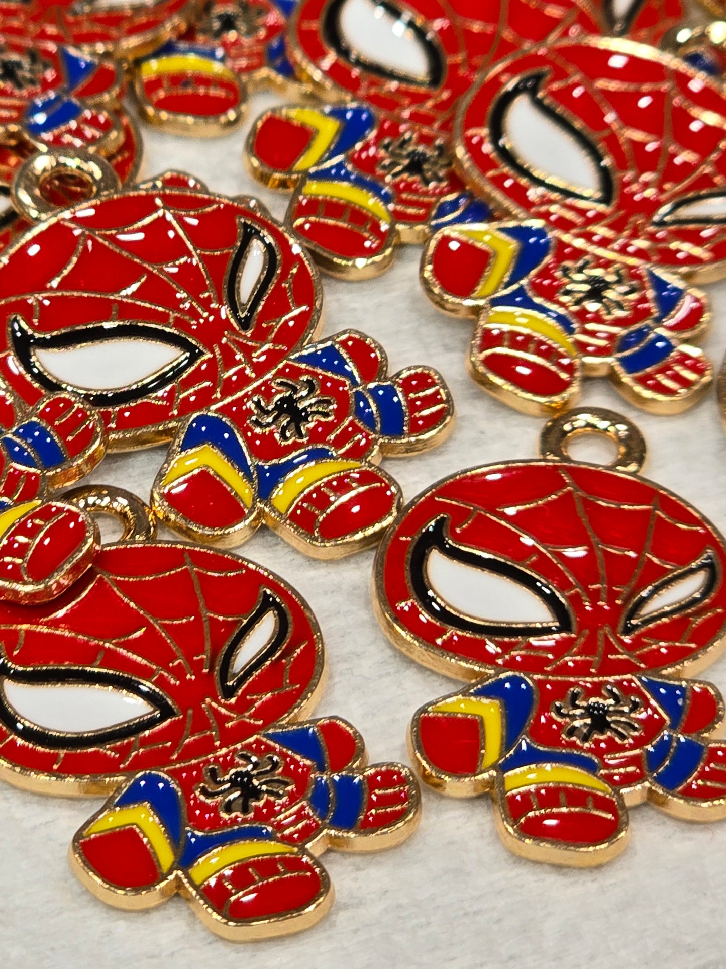 Spider Man- Metal Charm Pendant