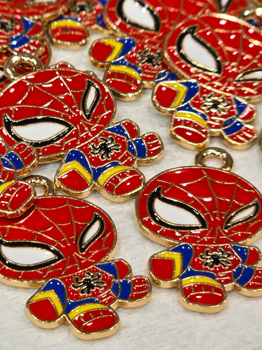 Spider Man- Metal Charm Pendant