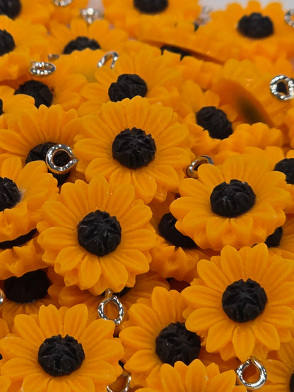 Sunflower- 3D Acrylic Pendant