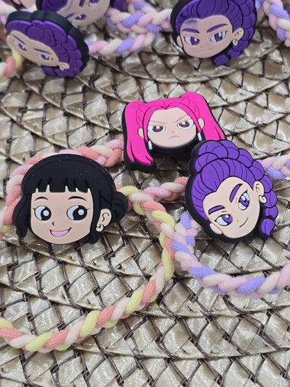 Kpop Dmon Hnter Scruchies Set