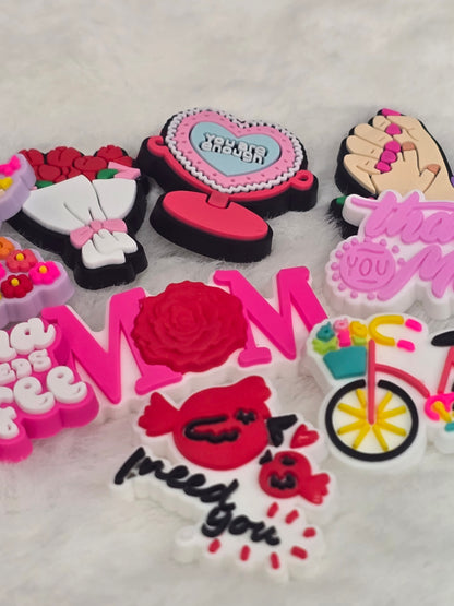 Croc Charms bundle-Mom mix- $7/10pcs