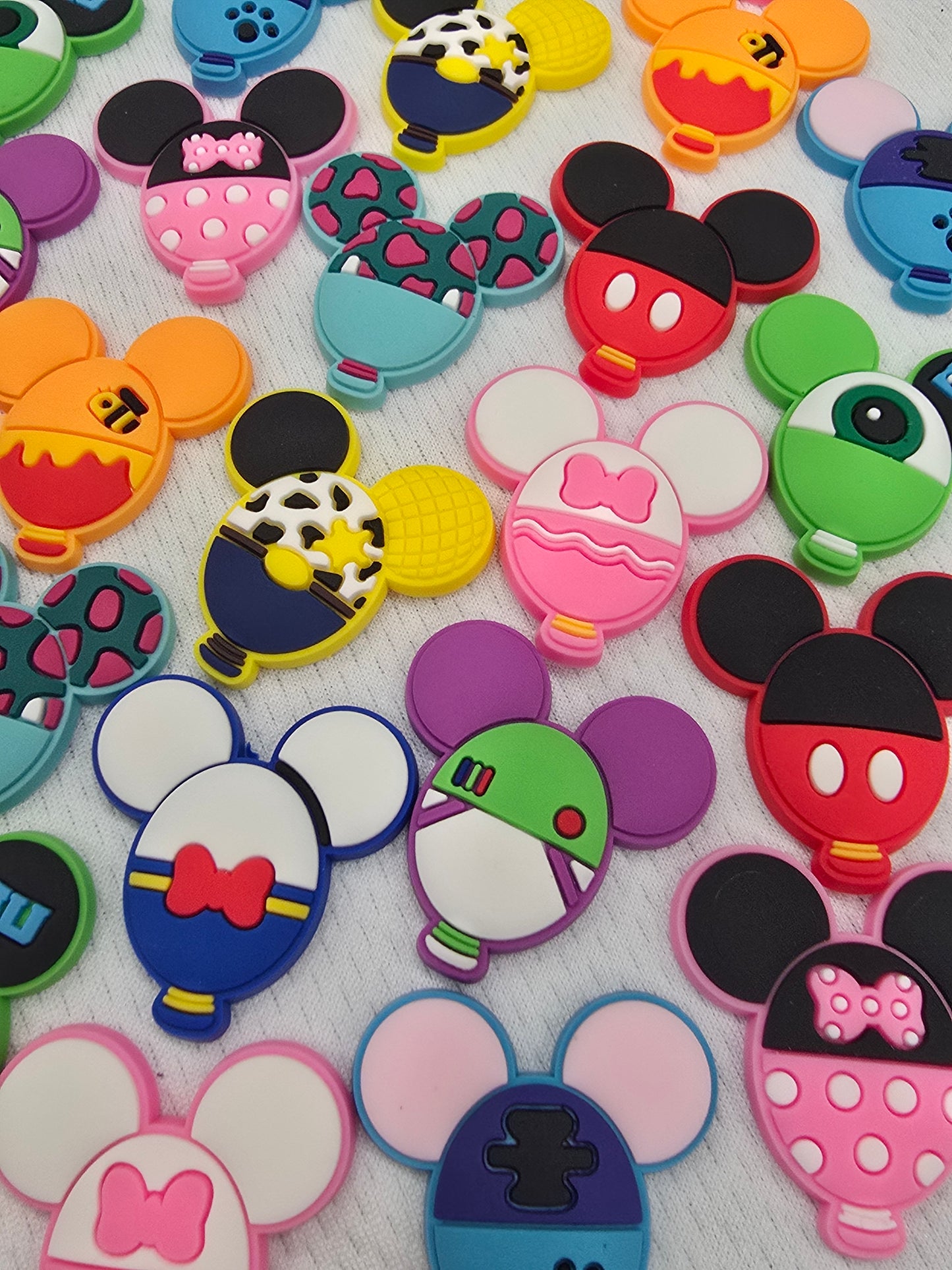 D1snEy heads croc charms -  $7/10pcs