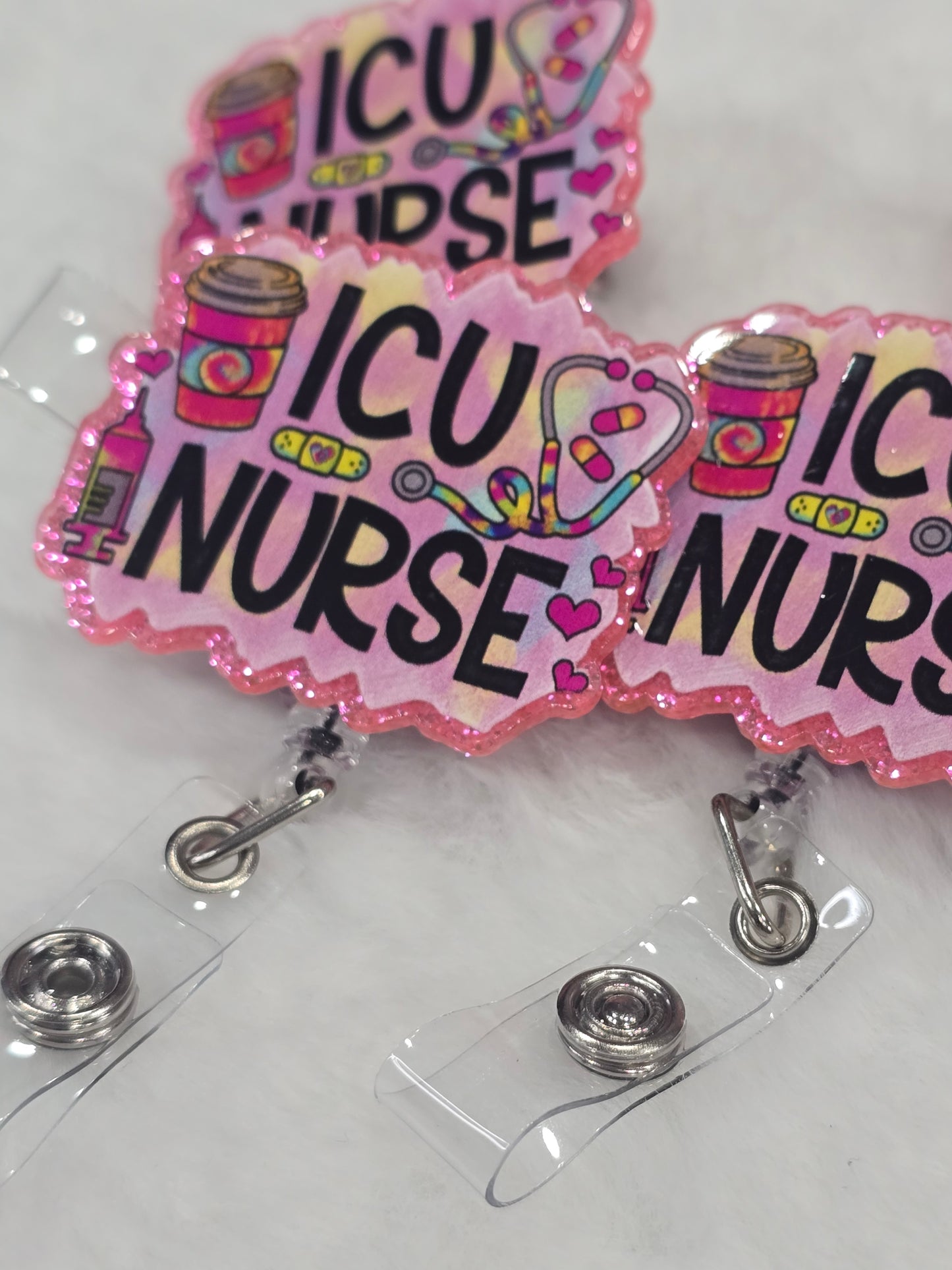 Badge Reels ICU Nurse