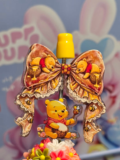 Acrylic bow set Focal -winnie