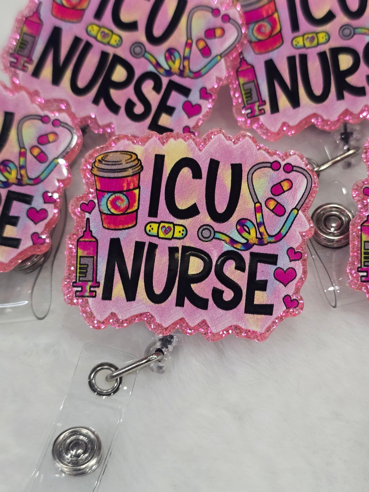 Badge Reels ICU Nurse