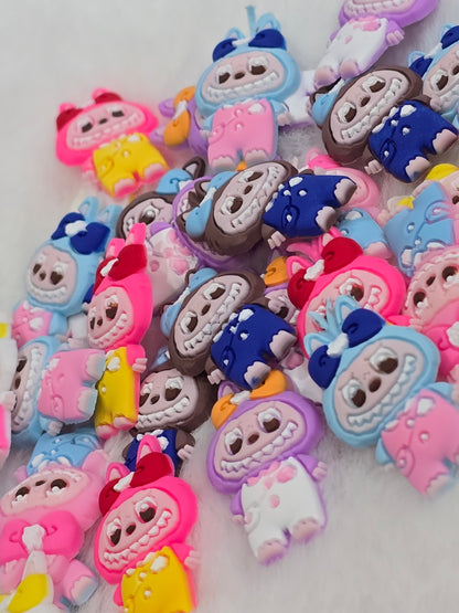 Croc Charms bundle-LabuBu with bow- $7/10pcs