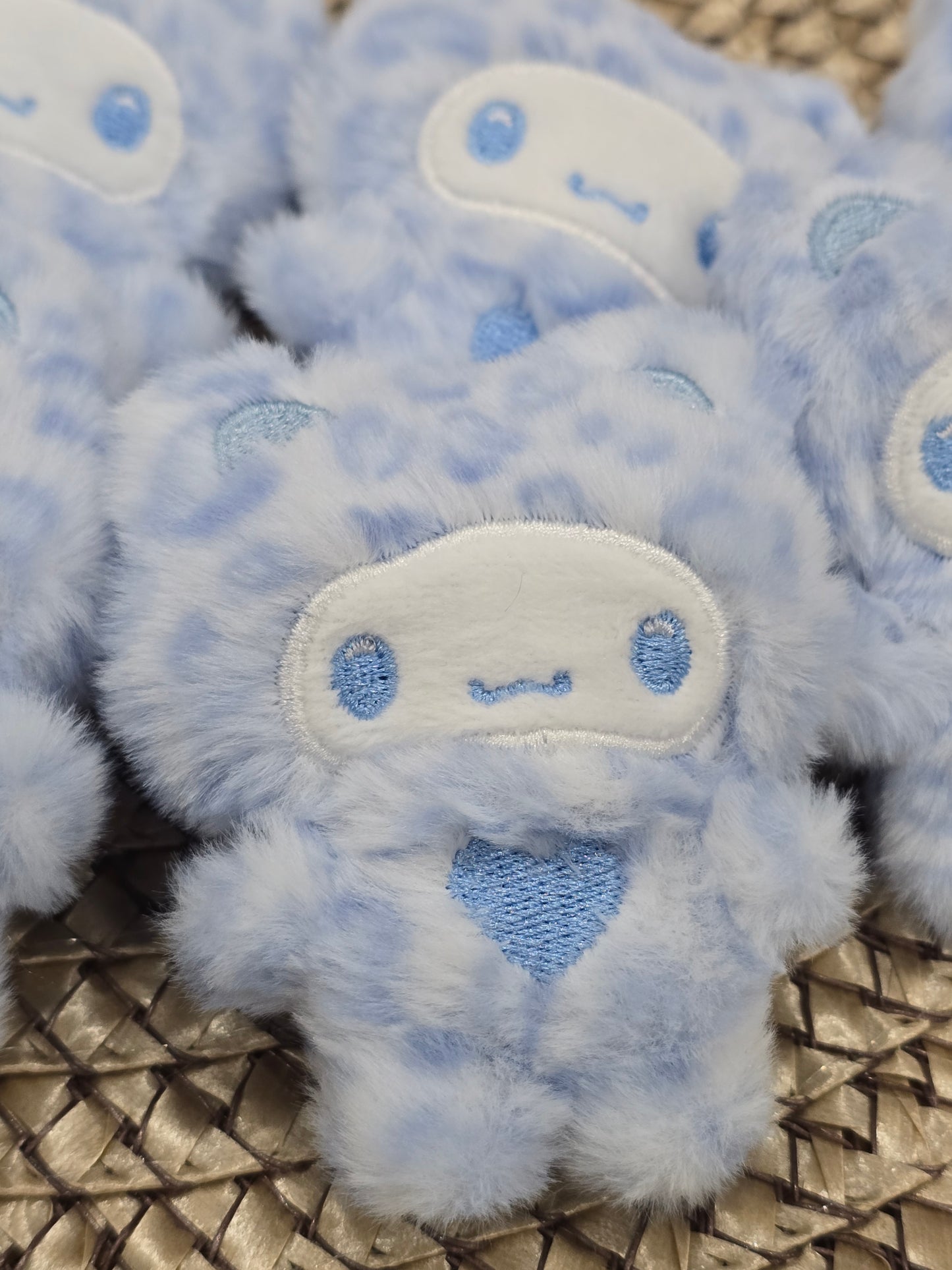 Plushie Keychain-  Light blue HK