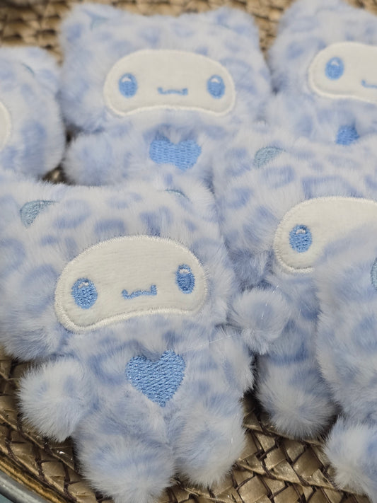 Plushie Keychain-  Light blue HK