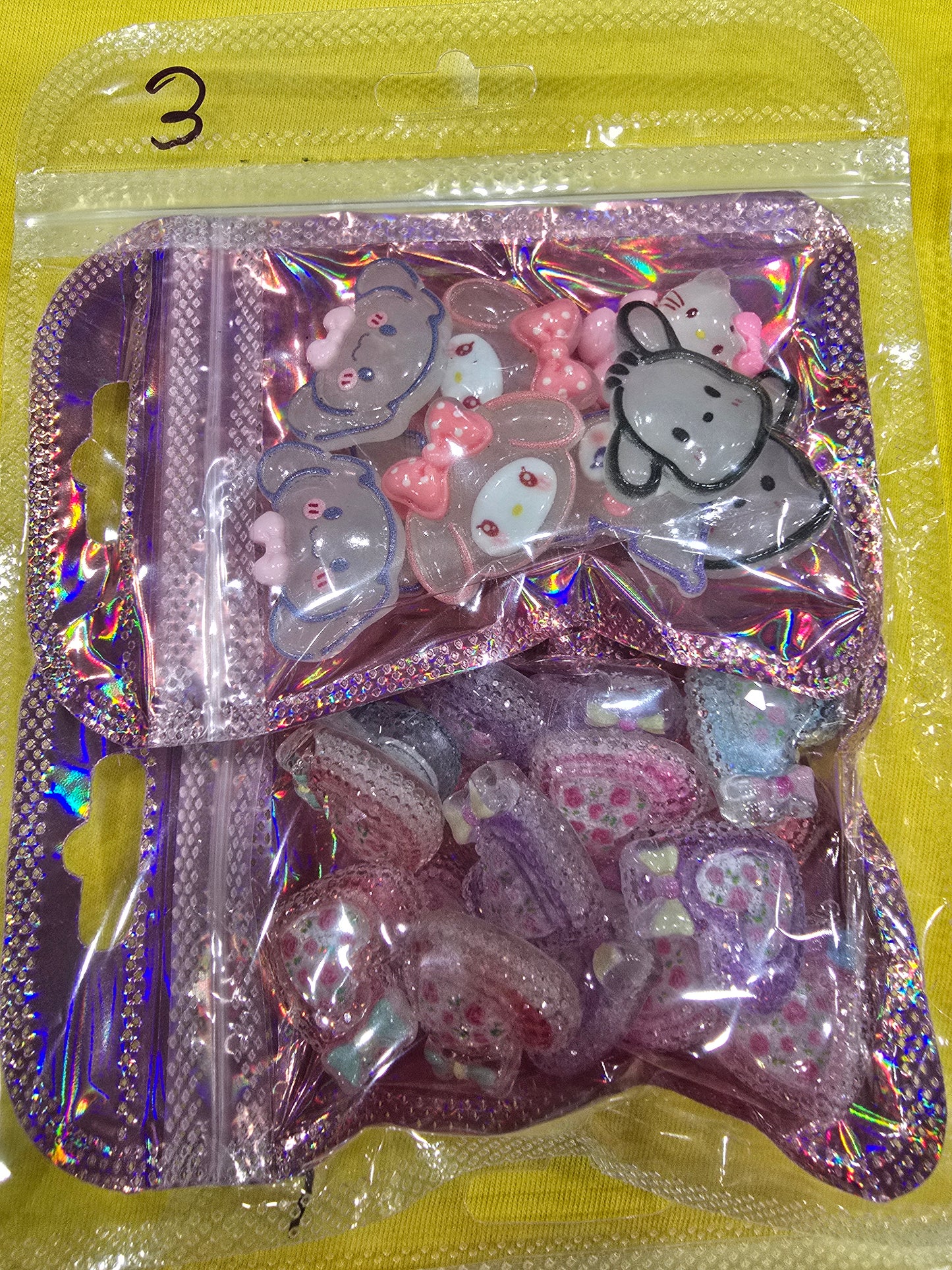 Clearance Charms flat back packs batch #2