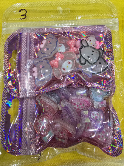 Clearance Charms flat back packs batch #2