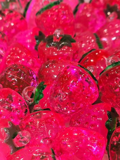 Strawberry - 3D Acrylic Pendant