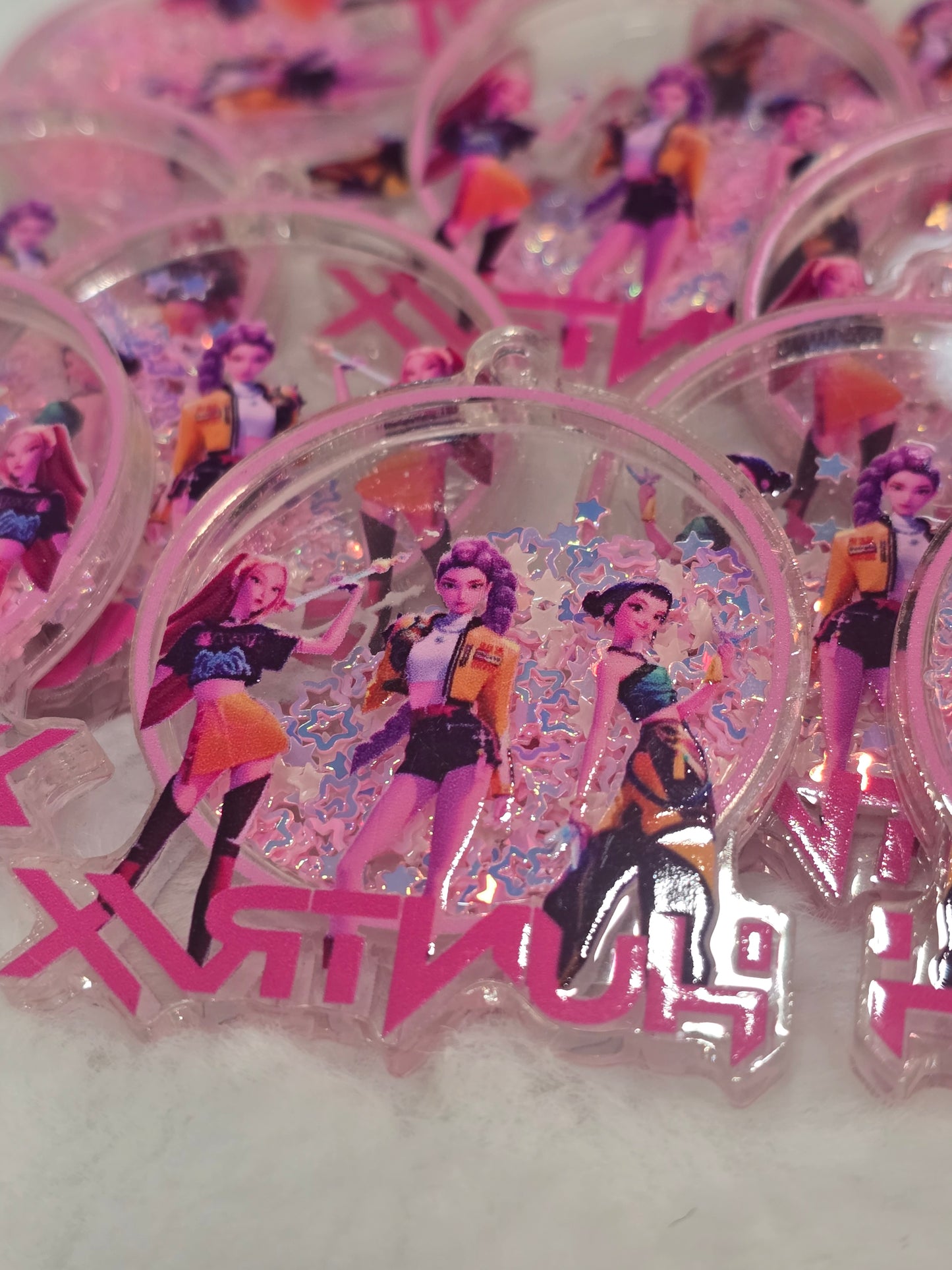 KPDH- Huntrix pink  Acrylic Shaker