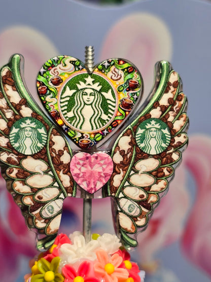 Acrylic bow set Focal- SB coffee