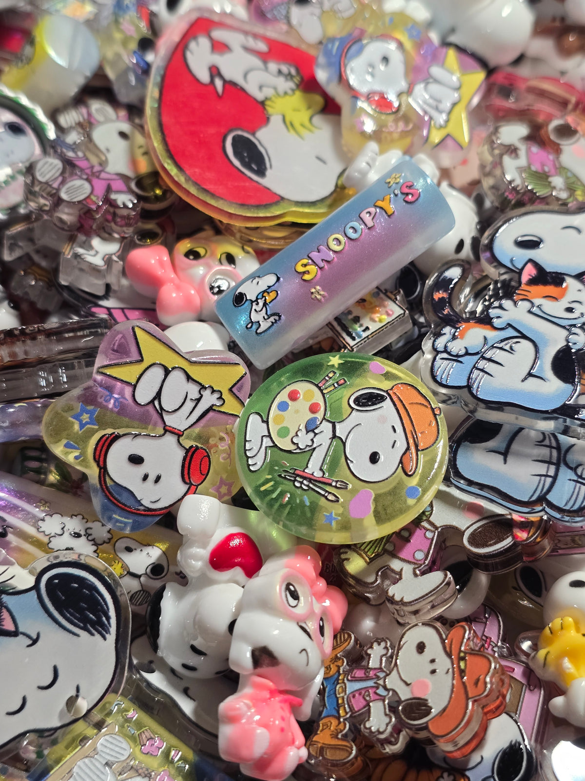 Character Theme Mix Beads-snoopy