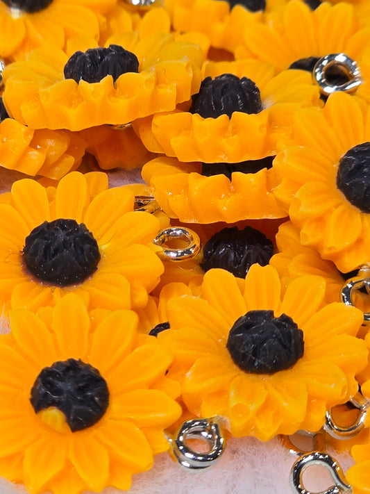 Sunflower- 3D Acrylic Pendant