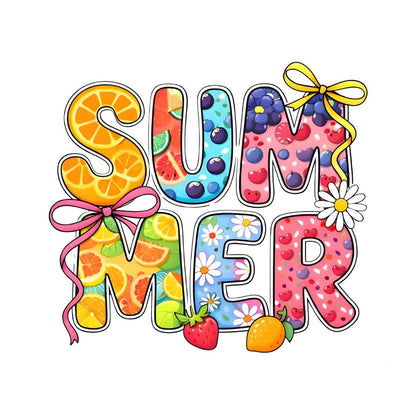 Summer vibes collection -DTF TRANSFER Prints  10 x 10 inches