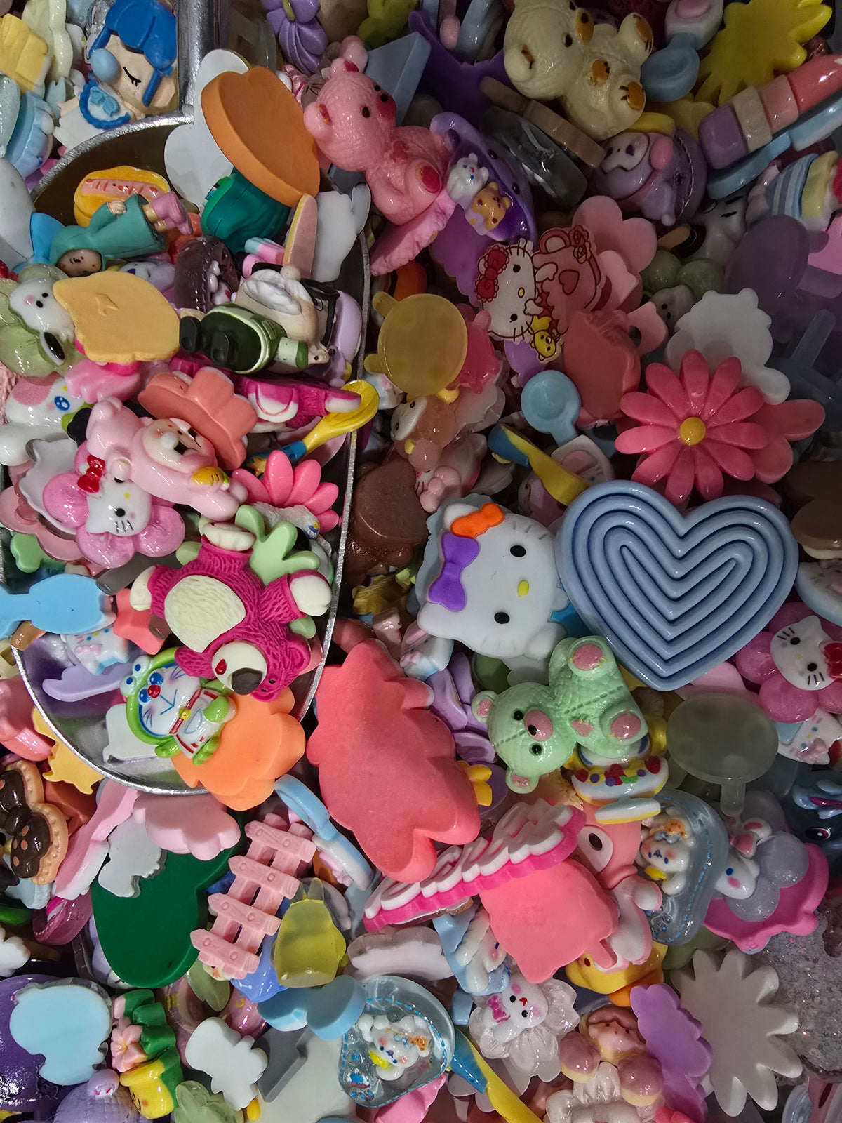 Mix of Cute Charming charms with some 3D charms