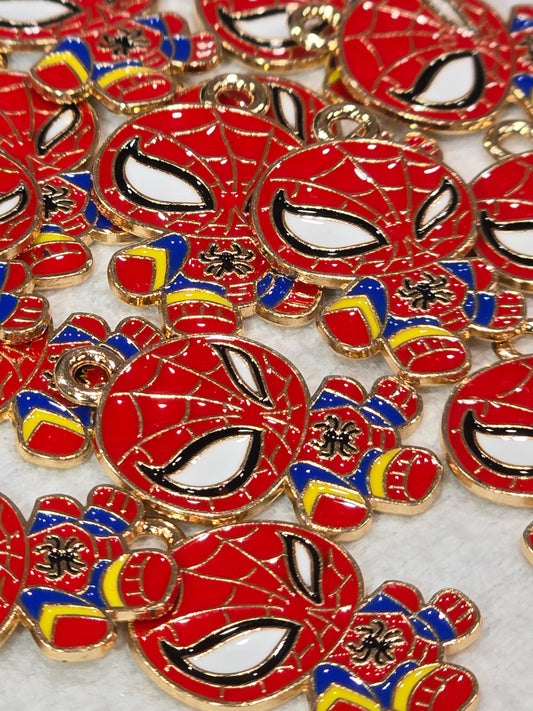Spider Man- Metal Charm Pendant