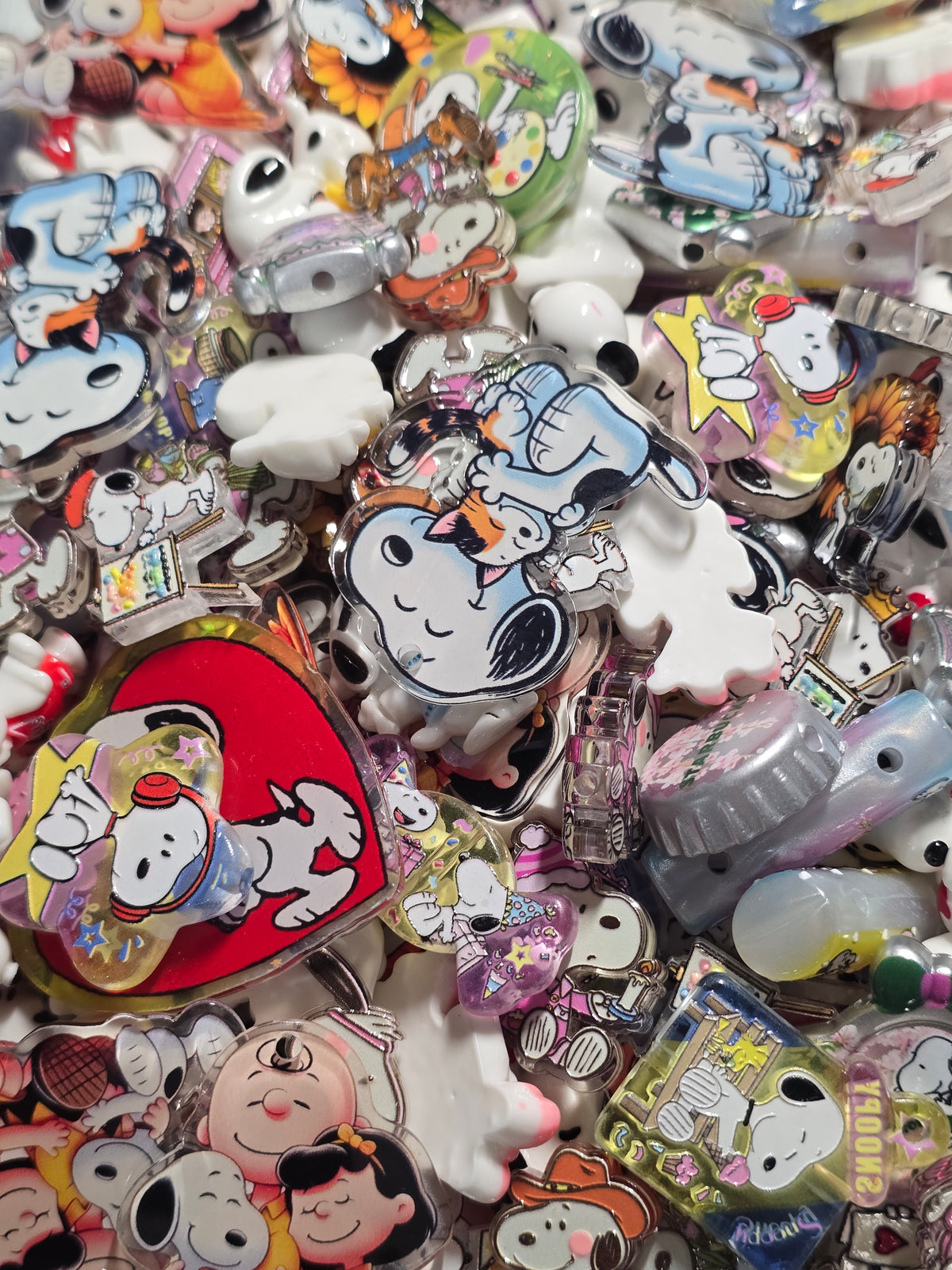 Character Theme Mix Beads-snoopy