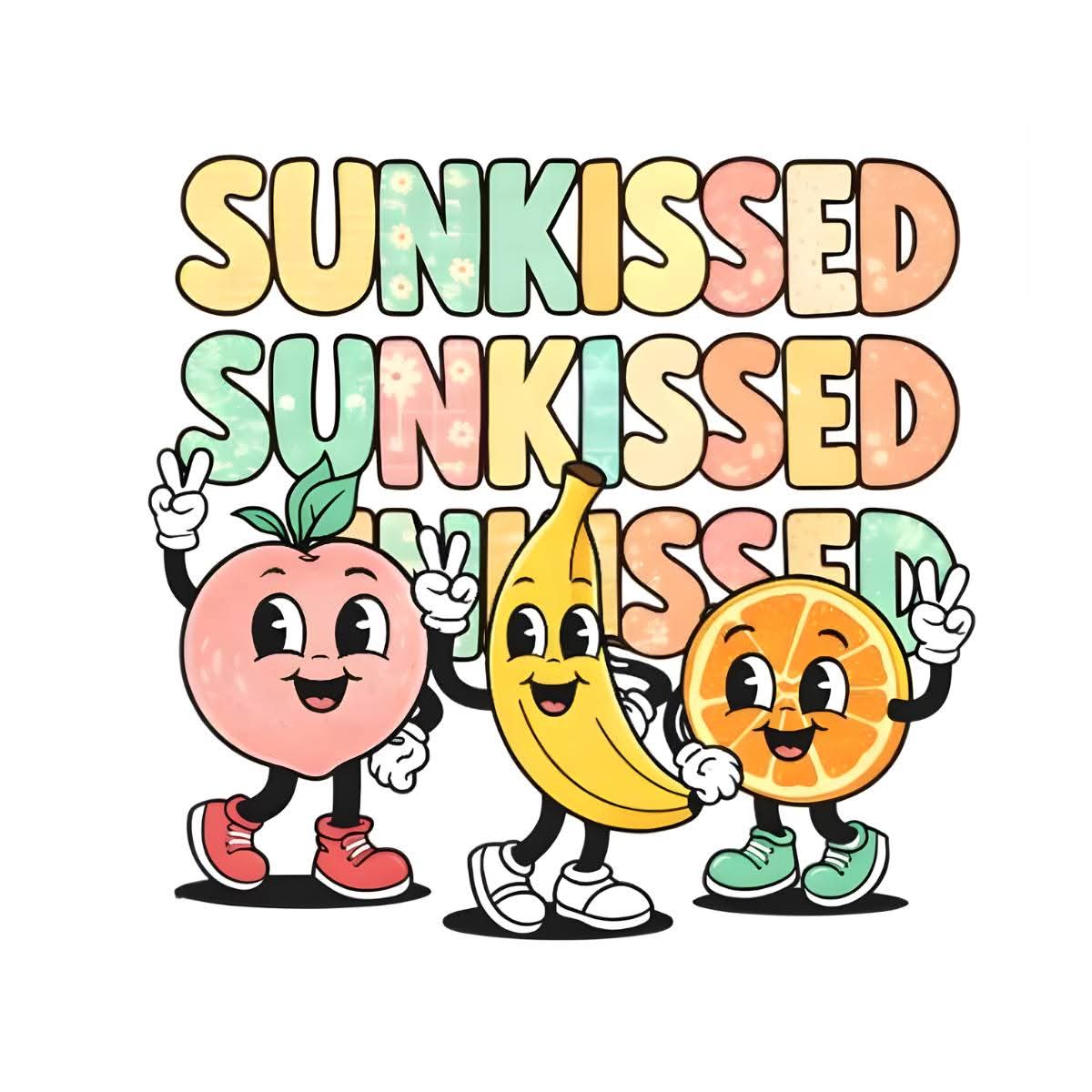 Summer vibes collection -DTF TRANSFER Prints  10 x 10 inches