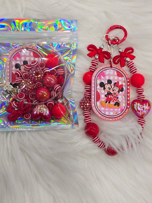 DIY Phone & Bag Keychain Kit  - M & M
