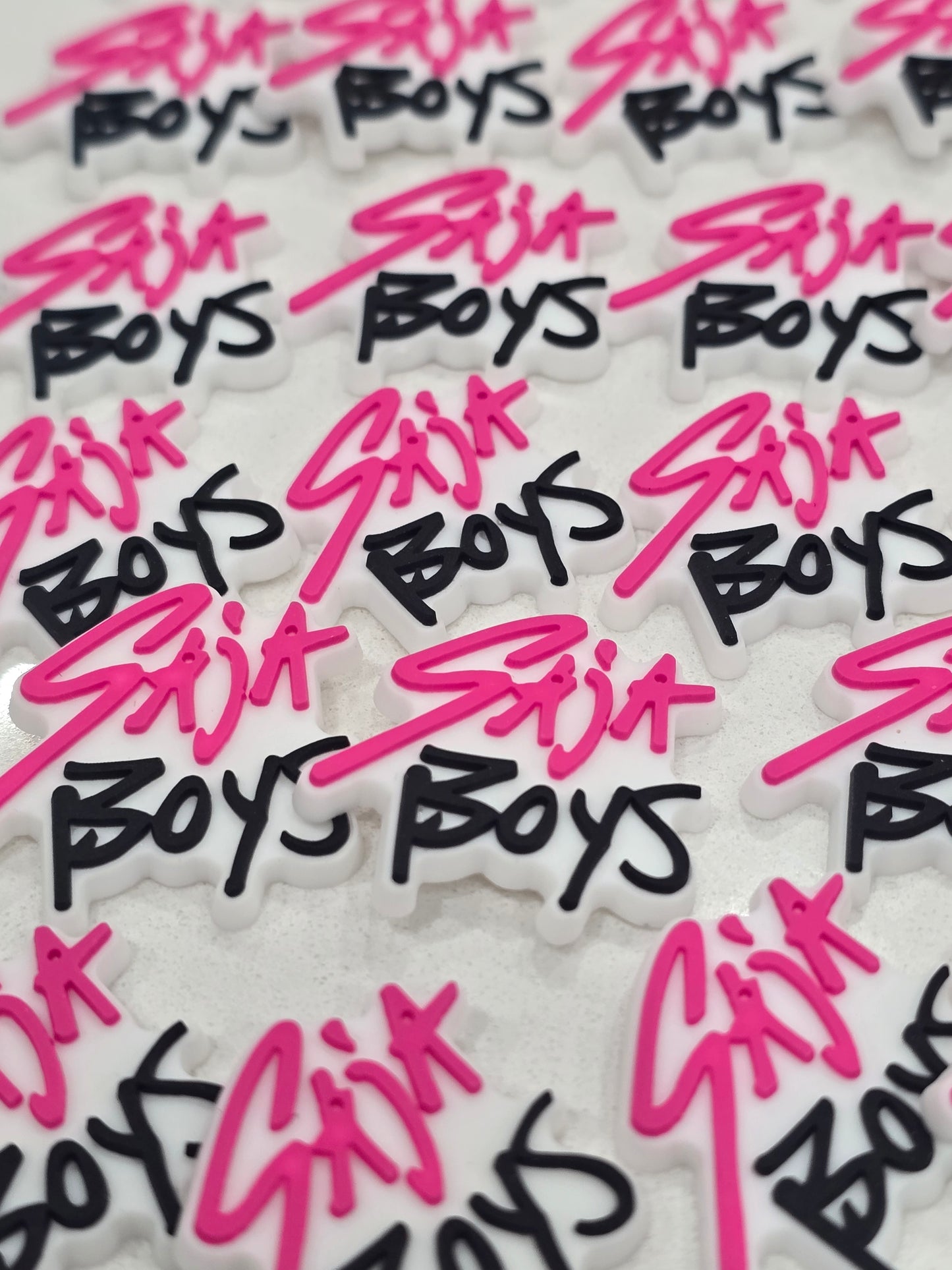 Saja boys and bird croc charms-  $7/10pcs