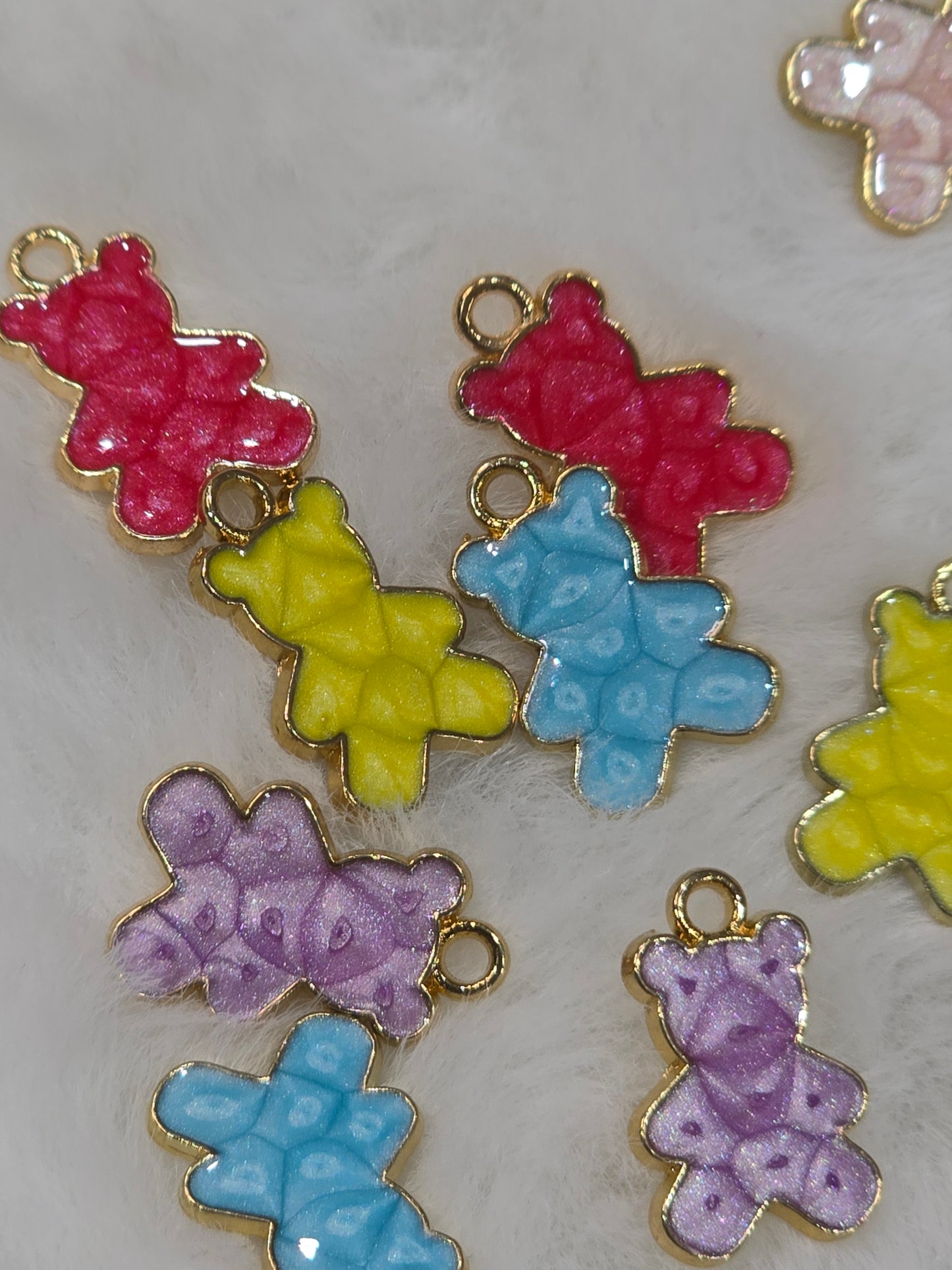 Bears Metal pendant charms
