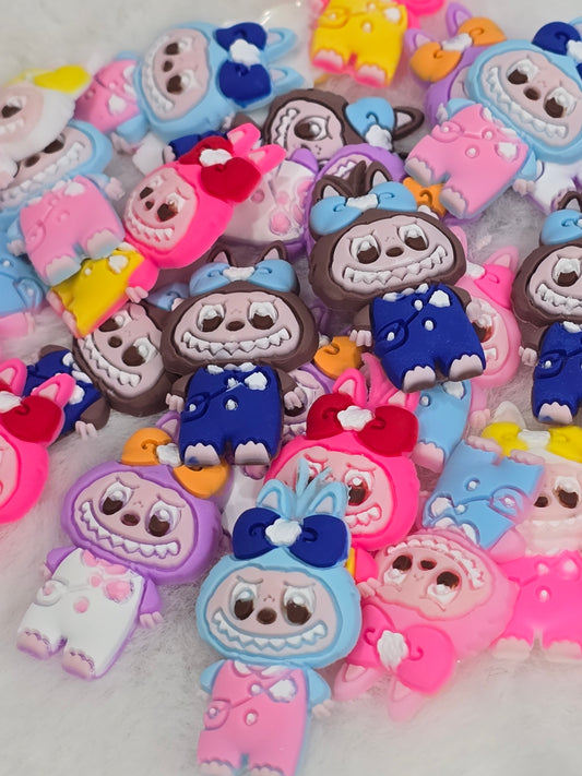 Croc Charms bundle-LabuBu with bow- $7/10pcs