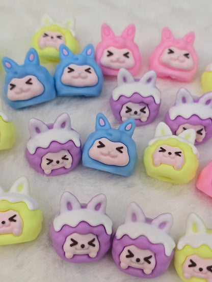 Silicon pen/pencil topper 10pcs set