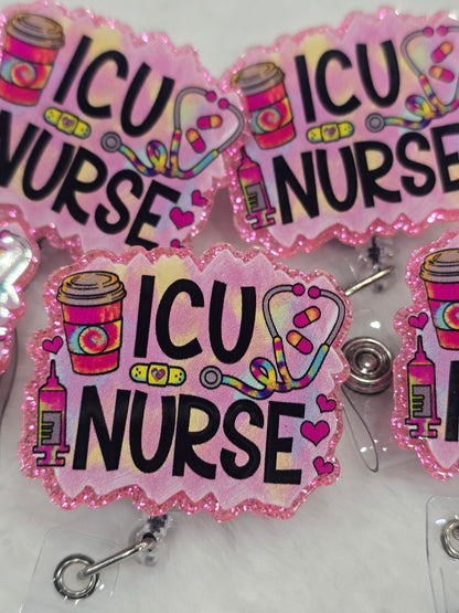 Badge Reels ICU Nurse