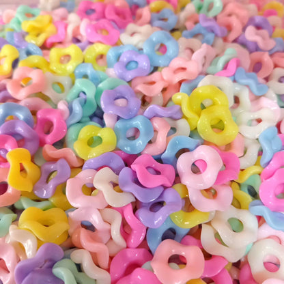 Pastel Candy color Spiral Spacer