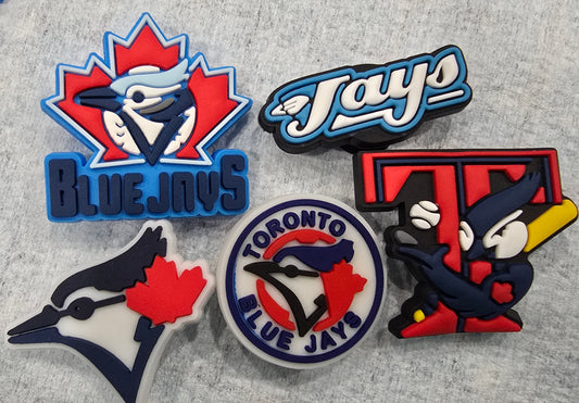 Blue jays set Croc Charms -  $5.50