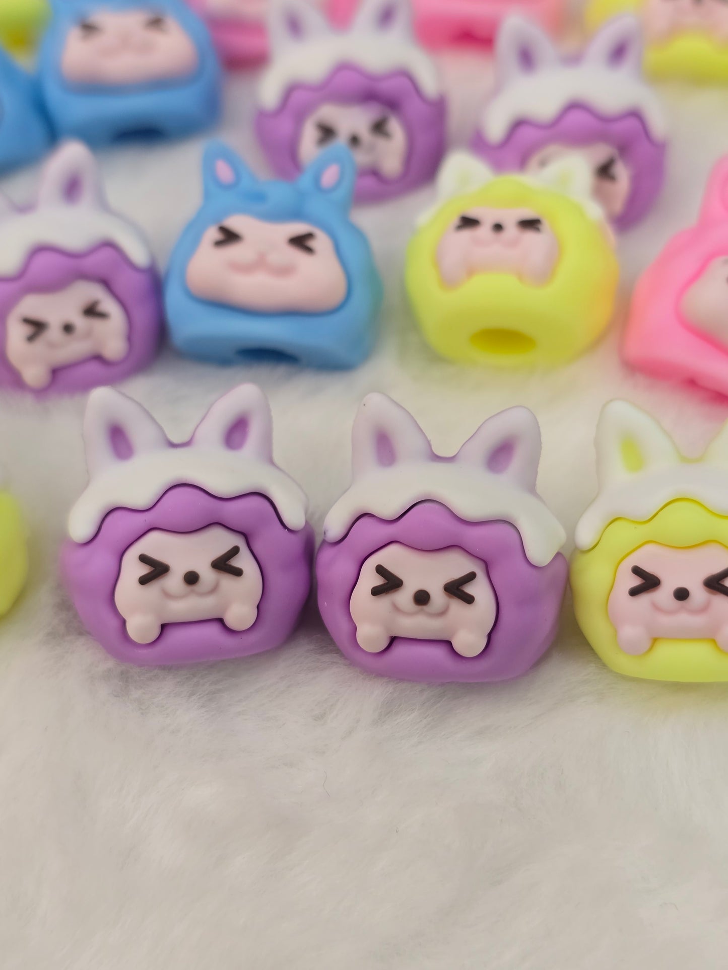 Silicon pen/pencil topper 10pcs set